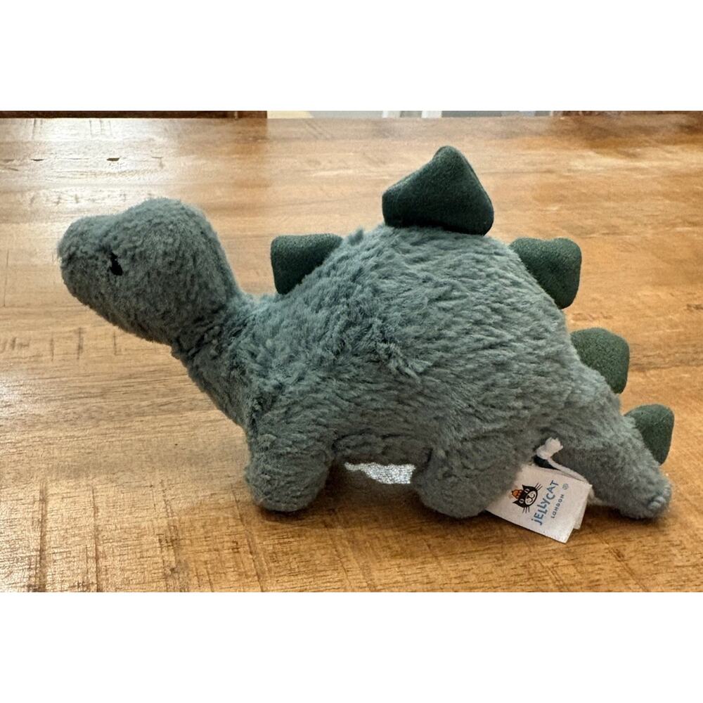 Jellycat RETIRED Mini Fossilly Stegosaurus 7.5" Plush